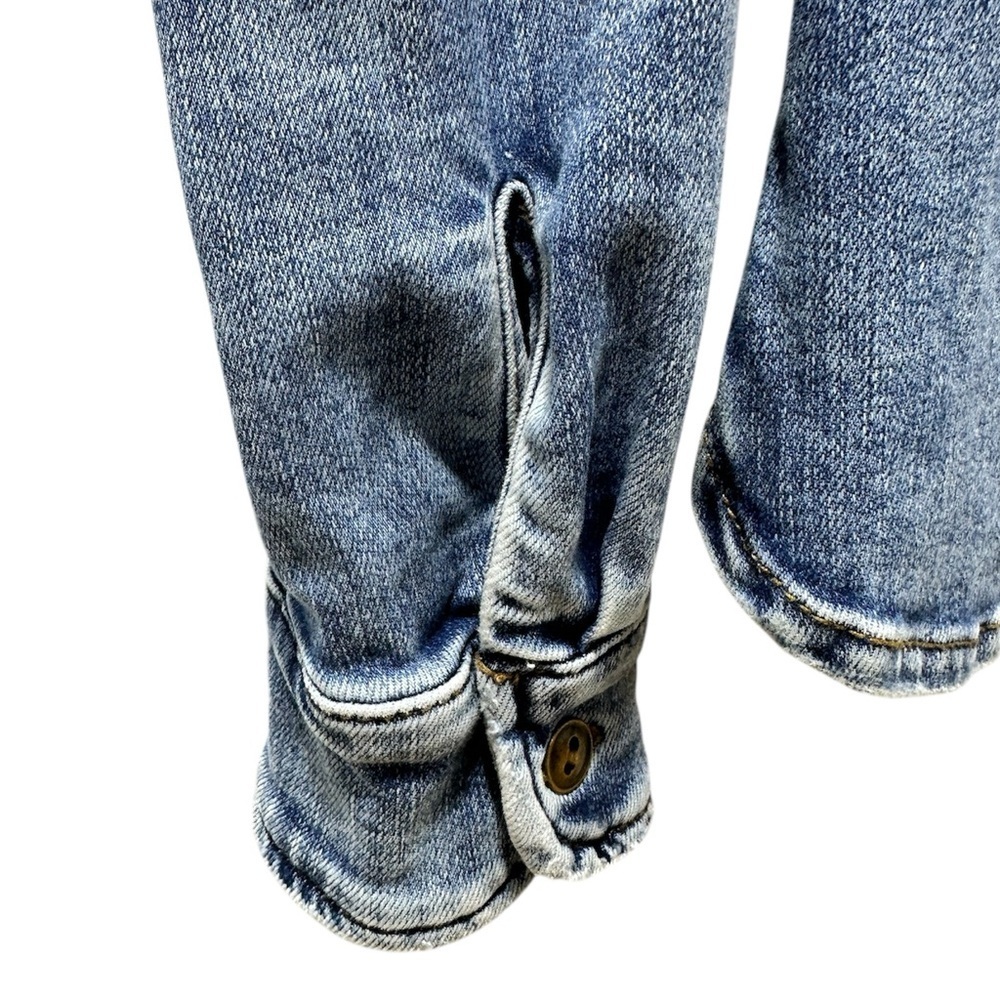 Kut from the Kloth Blue Denim Super Stretchy Jacket Size XS - Picture 5 of 6